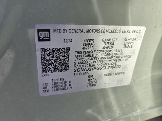 2025 Chevrolet Equinox FWD LT