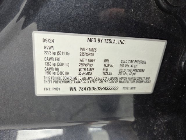 2024 Tesla Model Y Base