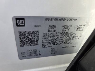2024 Chevrolet Trax 1RS