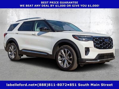 2025 Ford Explorer Platinum