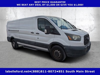 2015 Ford Transit Cargo Van T-350 148" Low Rf 9500 GVWR Sliding RH Dr