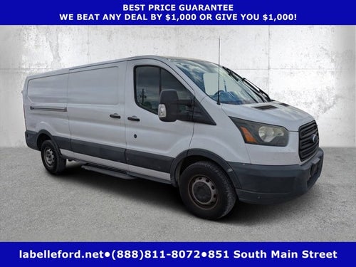 2015 Ford Transit Cargo Van T-350 148" Low Rf 9500 GVWR Sliding RH Dr