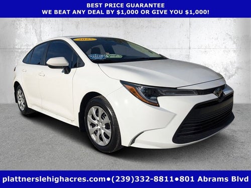 2025 Toyota Corolla LE