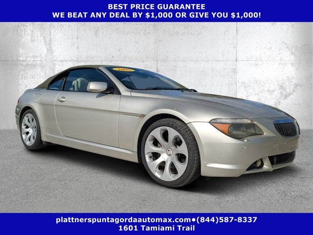 2005 BMW 6 Series 645Ci