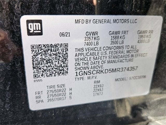 2021 Chevrolet Tahoe RST