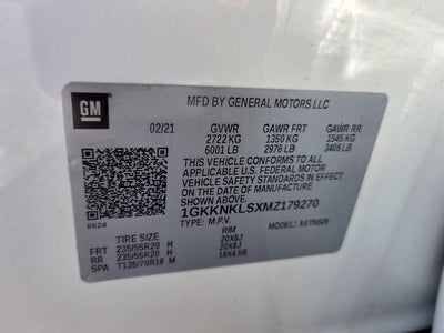 2021 GMC Acadia SLE